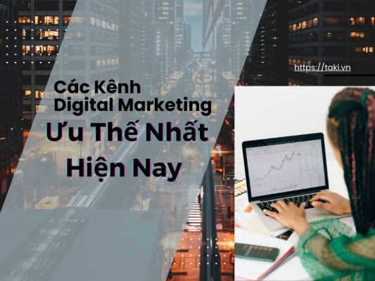 các kênh digital marketing