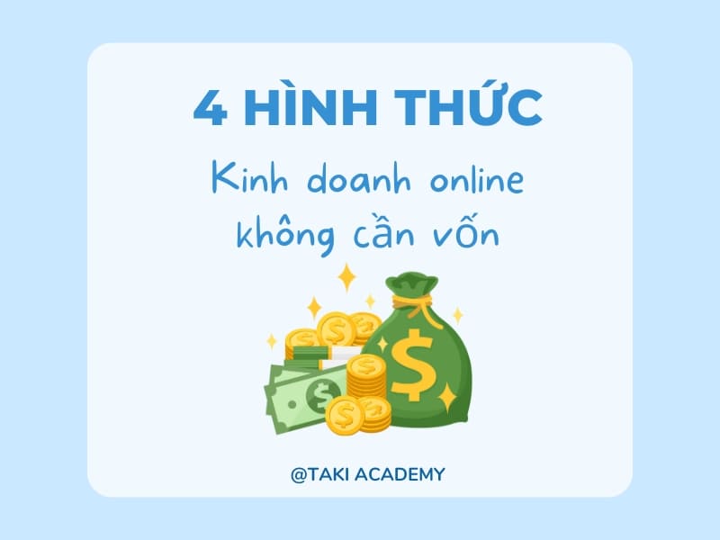 kinh doanh online không cần vốn