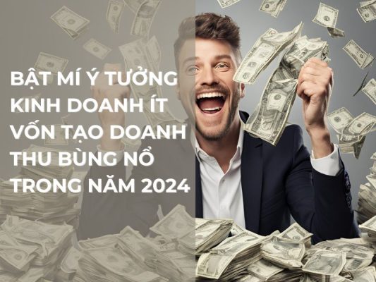 Bật Mí Ý Tưởng Kinh Doanh Ít Vốn Tạo Doanh Thu Bùng Nổ Trong Năm 2024