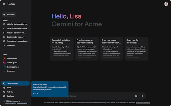 Gemini là ứng dụng AI của Google hoạt động tương tự như ChatGPT - TAKI Academy