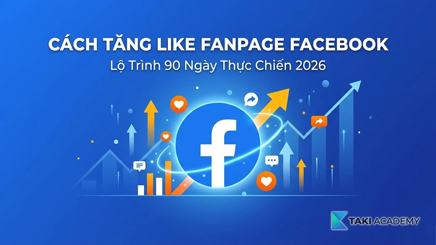 Cách tăng like fanpage facebook