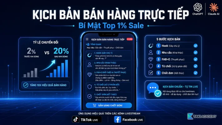 kịch bản bán hàng trực tiếp