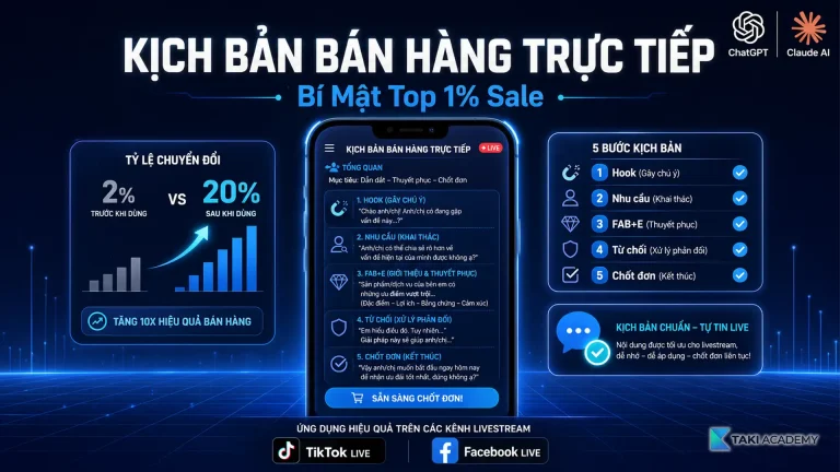 kịch bản bán hàng trực tiếp