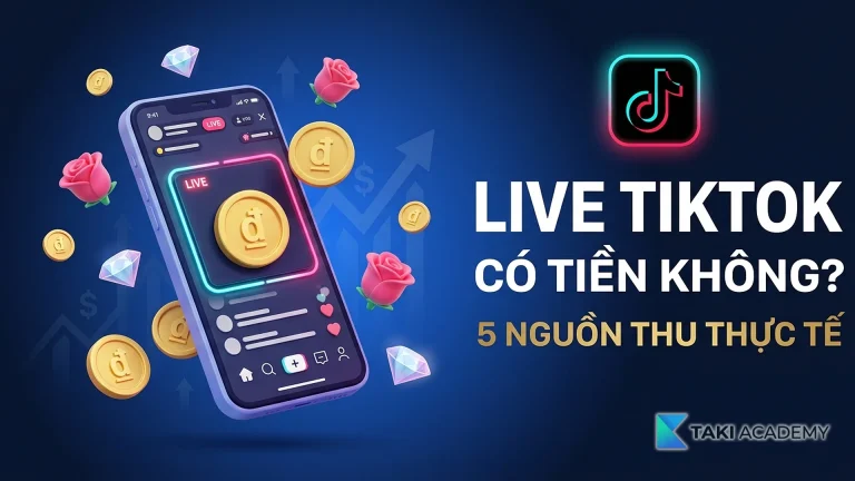 live tiktok có tiền không