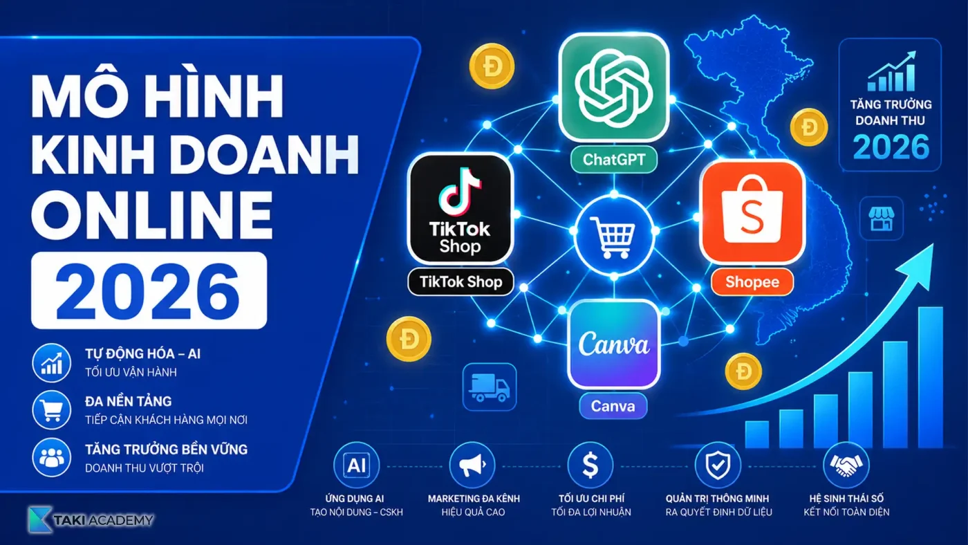 mô hình kinh doanh online