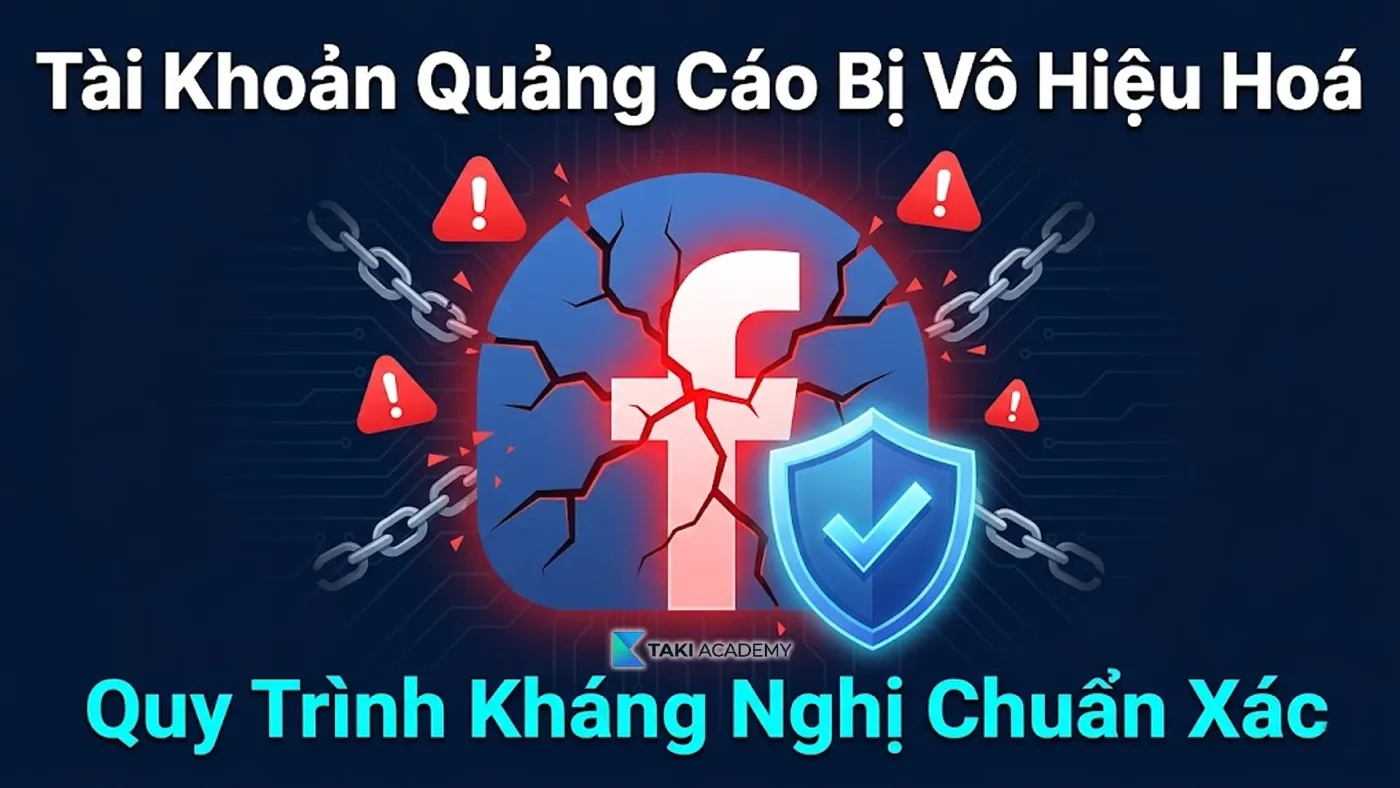 Tài khoản quảng cáo facebook bị vô hiệu hóa
