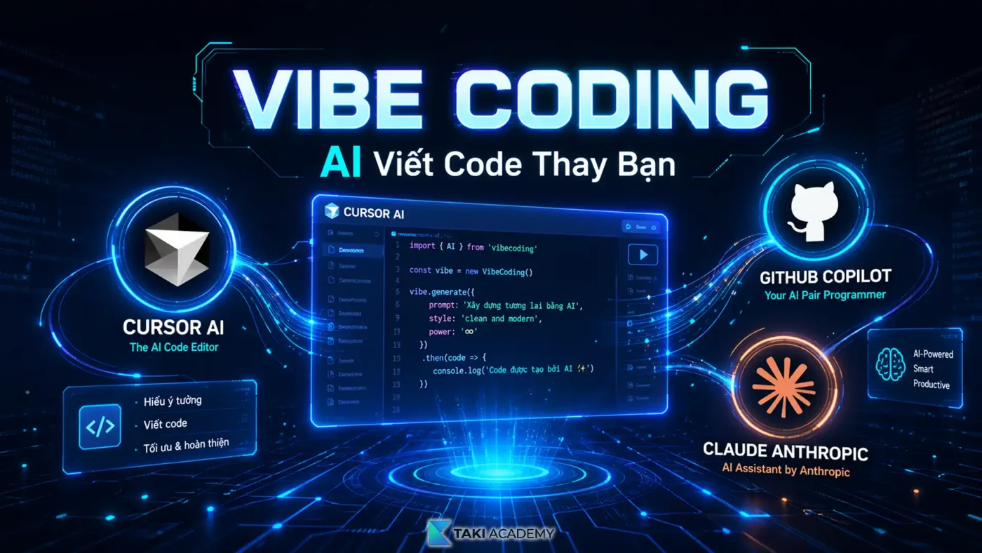 Vibe coding AI viết code thay bạn