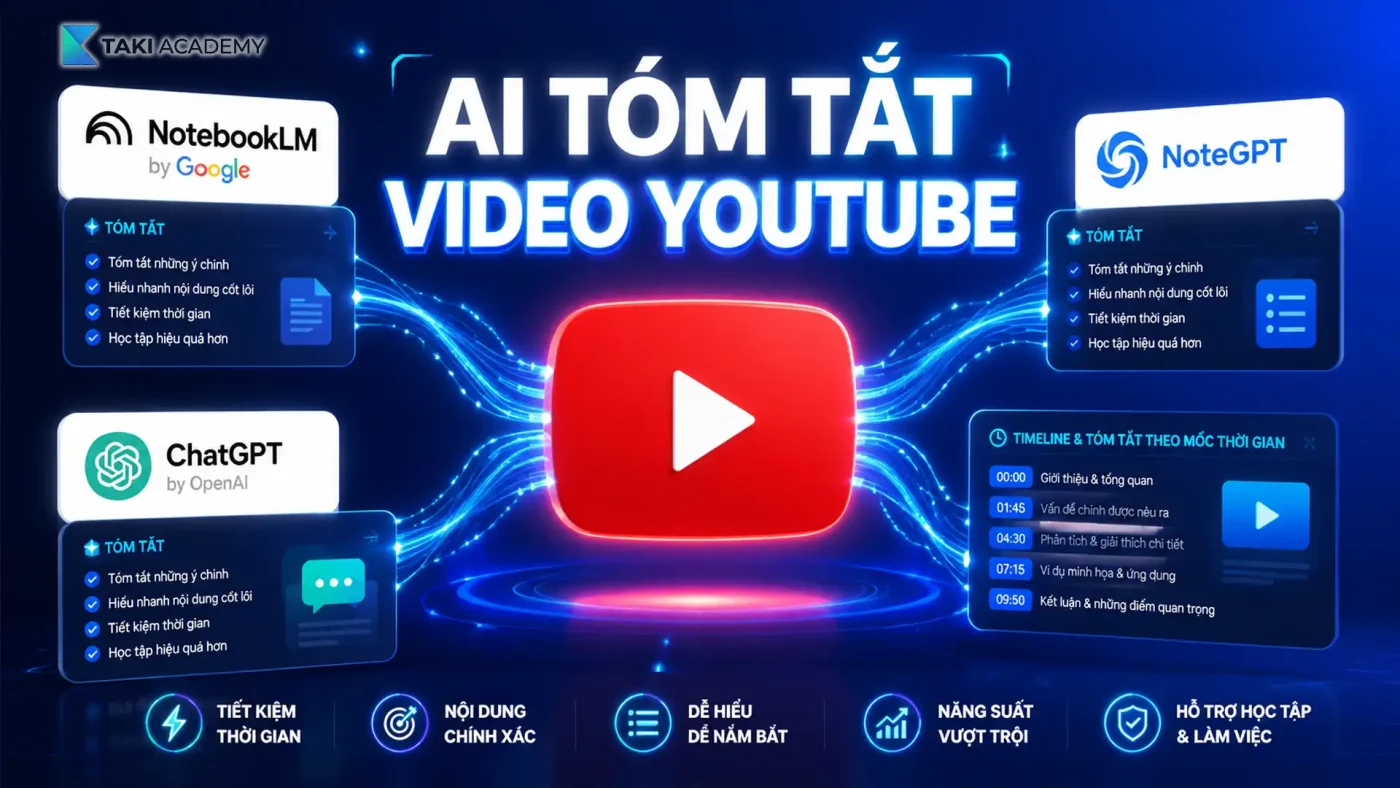 ai tóm tắt video youtube