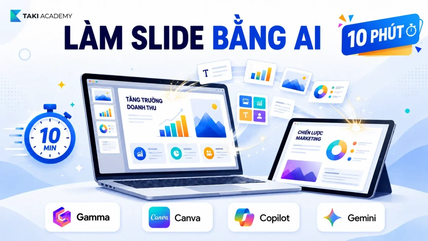 Hướng Dẫn Làm Slide Bằng AI Trong 10 Phút, Không Cần Design