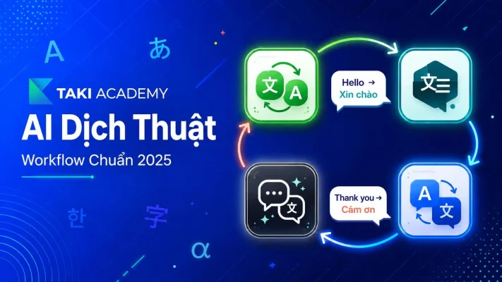 AI Dịch Thuật: Workflow Chuẩn Cho Người Đi Làm
