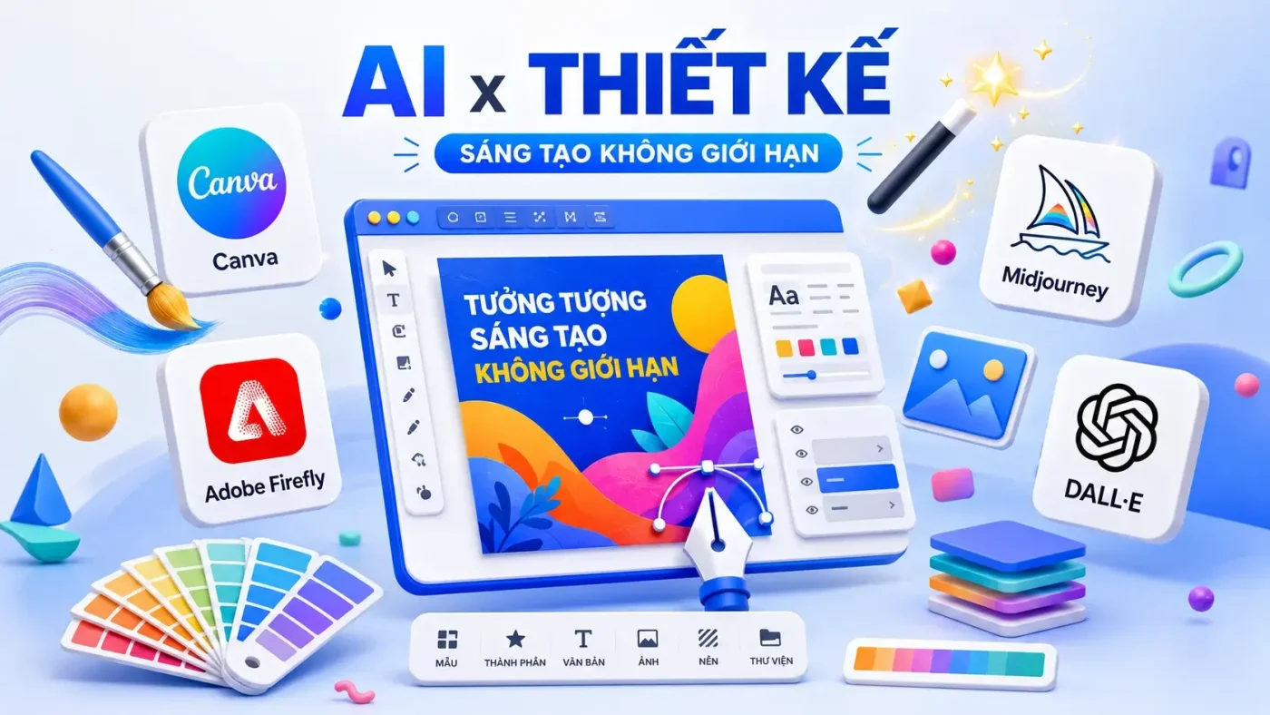 Ứng Dụng AI Trong Thiết Kế Đồ Họa Cho Người Mới