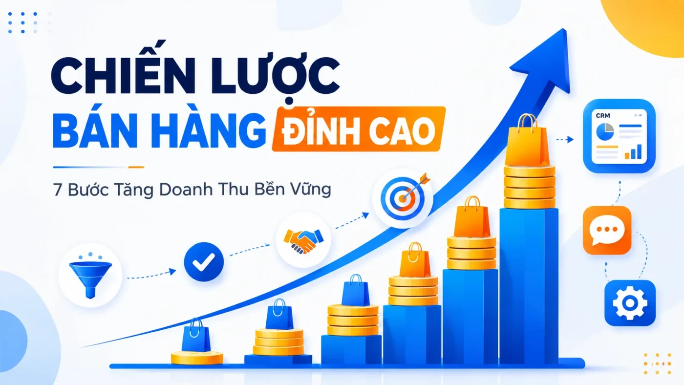 Chiến Lược Bán Hàng Đỉnh Cao: 7 Bước Tăng Doanh Thu