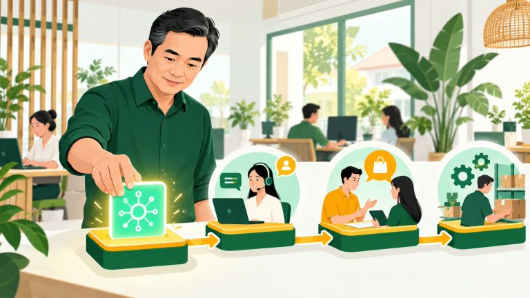 Minh họa Ứng Dụng AI Cho Doanh Nghiệp: Bắt Đầu Từ Đâu Mới Đúng?