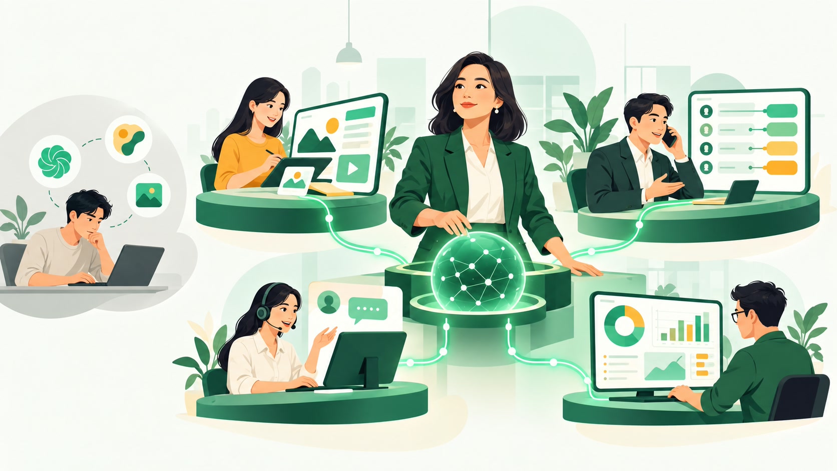 Minh họa Ứng Dụng AI Cho Doanh Nghiệp Thực Chiến Khác Gì Với "Biết Dùng AI"